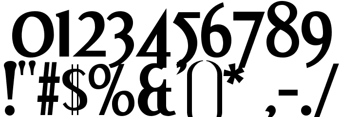 DreamOrphans-Bold Font OTHER CHARS