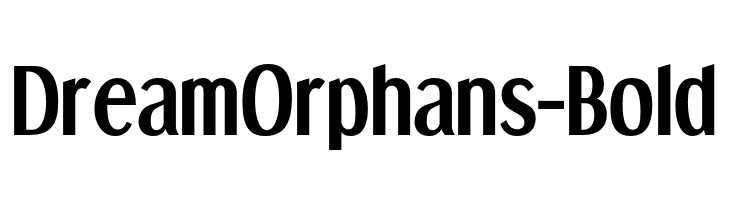DreamOrphans-Bold  免费字体下载