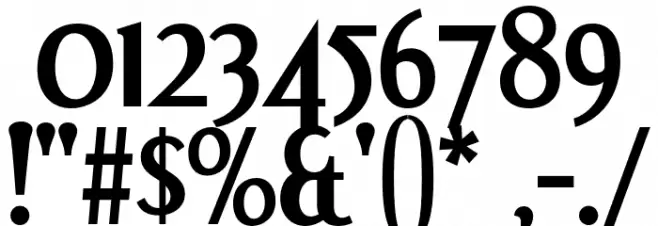 DreamOrphans-Bold Font OTHER CHARS