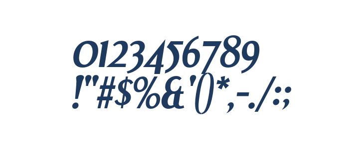 DreamOrphans-BoldItalic Other Characters