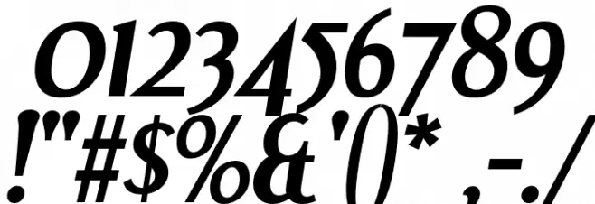 DreamOrphans-BoldItalic Font OTHER CHARS