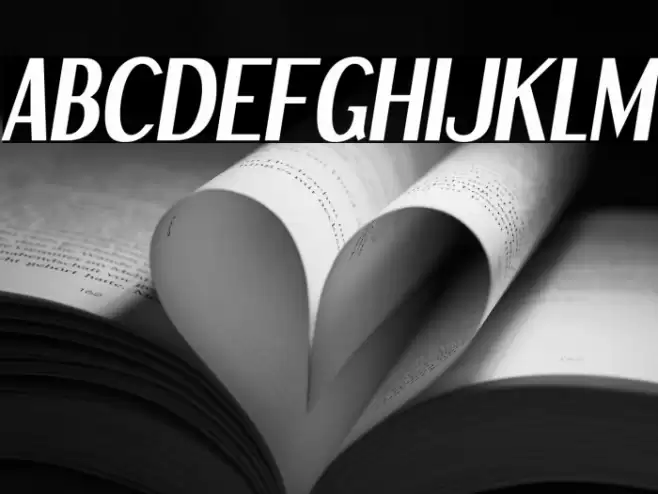 DreamOrphans-BoldItalic Font examples