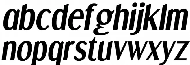 DreamOrphans-BoldItalic फ़ॉन्ट लोअरकेस