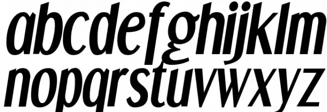 DreamOrphans-BoldItalic Schriftart Kleinbuchstaben
