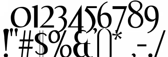 DreamOrphans-Regular Font OTHER CHARS