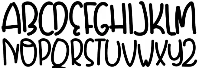 DreamSchool-DreamSchoolRounded Font UPPERCASE