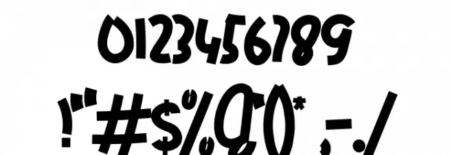 DreamSchool Font OTHER CHARS