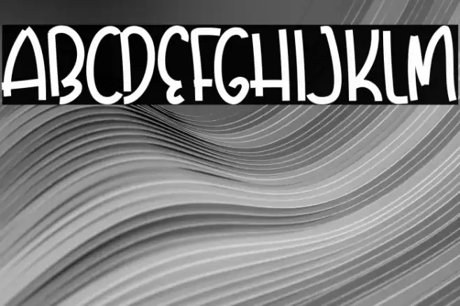 DreamSchool Font examples