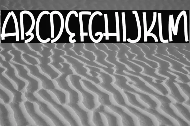 DreamSchool Font examples