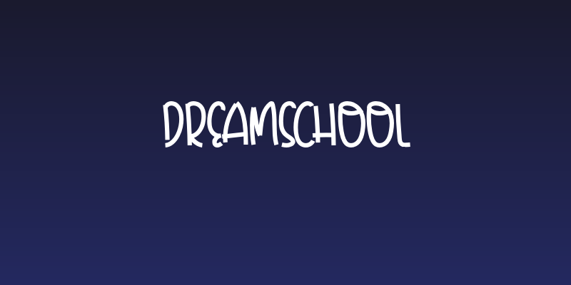 DreamSchool Social Header