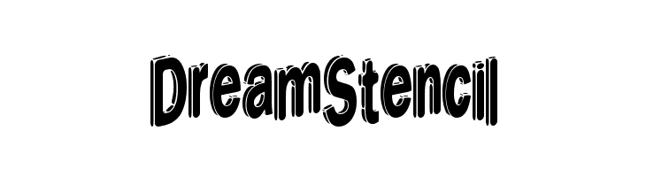 dreamstencil 免費字體下載