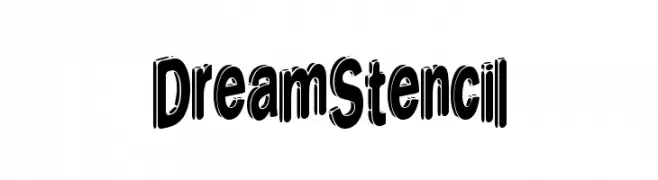 DreamStencil  Fuentes Gratis Descargar