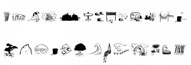 Dreambats_PersonalUseOnly Font Litere mari