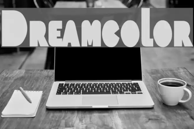Dreamcolor Font examples