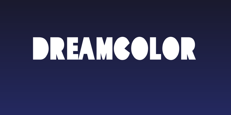 Dreamcolor Social Header