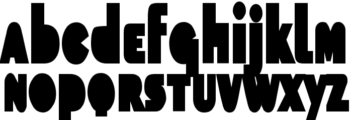 Dreamcolor Font LOWERCASE