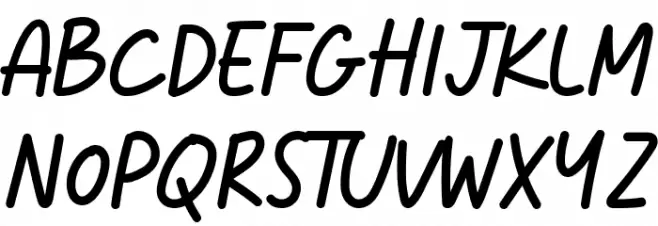 Dreame Patter Script Schriftart Groß