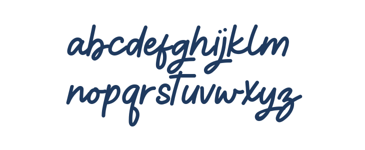 Dreame Patter Script Lowercase