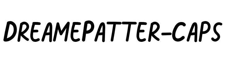 DreamePatter-Caps  font caratteri gratis