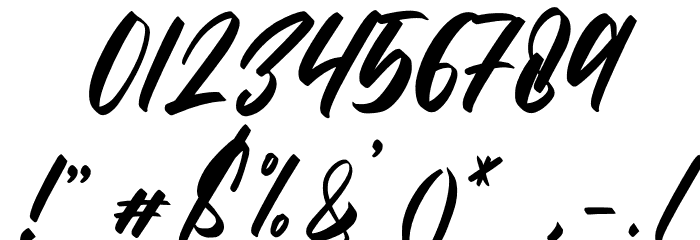 Dreamer Addict Font OTHER CHARS