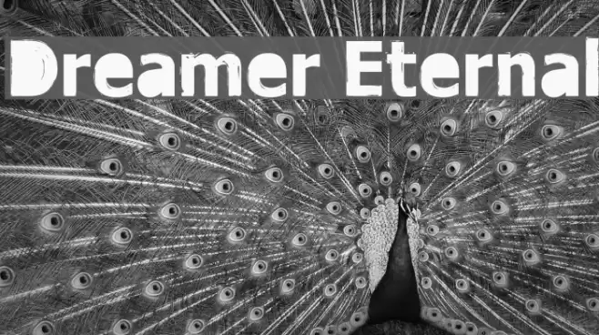Dreamer Eternal Font examples