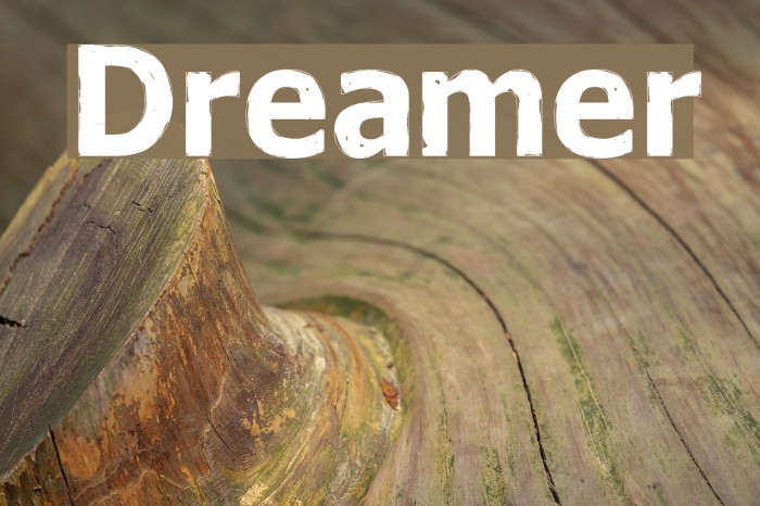 Dreamer Font examples