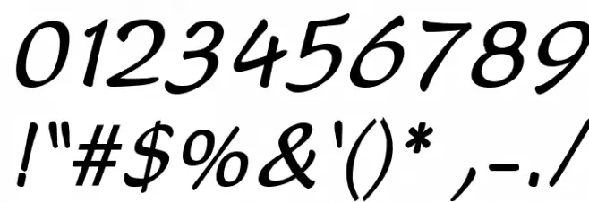 DreamerOne Bold Italic Font OTHER CHARS