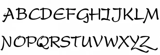 DreamerOne Bold Font UPPERCASE
