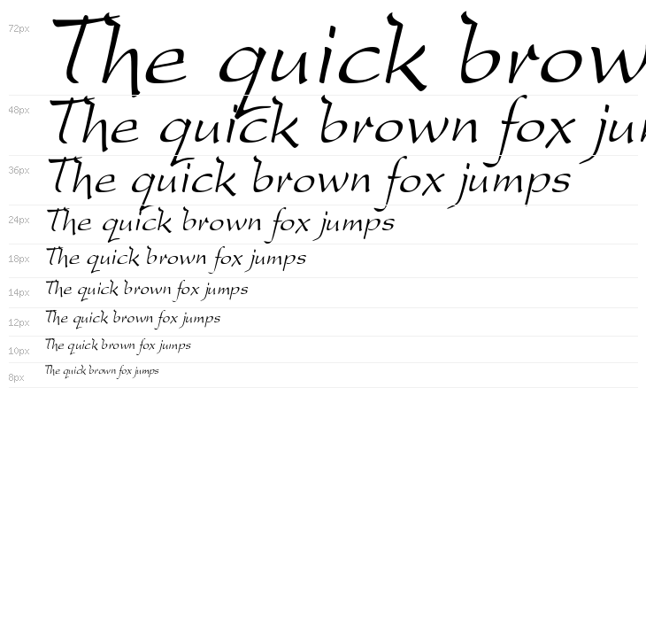 DreamerOne Italic Waterfall