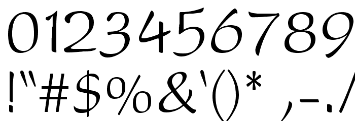 DreamerOne Font OTHER CHARS