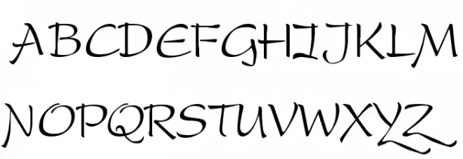 DreamerOne Font UPPERCASE