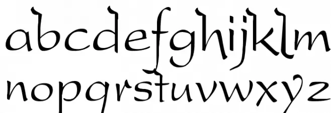 DreamerOne Font LOWERCASE