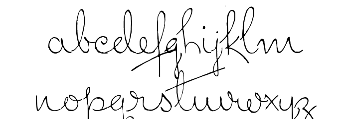 Dreamer Font LOWERCASE