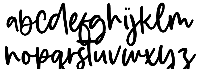 Dreameyes Font LOWERCASE