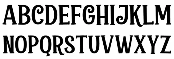 Dreamglow Christmas Demo Reg Caratteri MAIUSCOLE