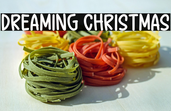Dreaming Christmas Example 1