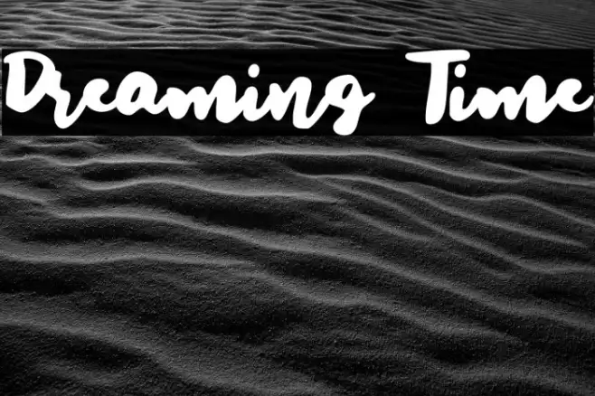 Dreaming Time Example 1