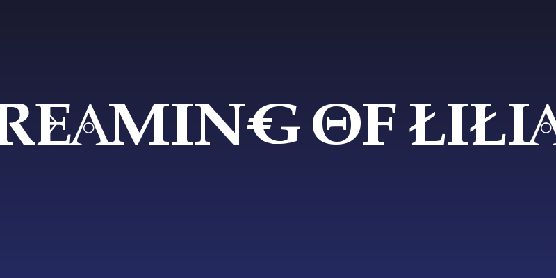 Dreaming of Lilian Social Header