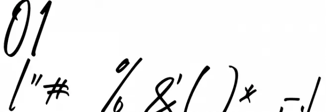 Dreaming Font OTHER CHARS