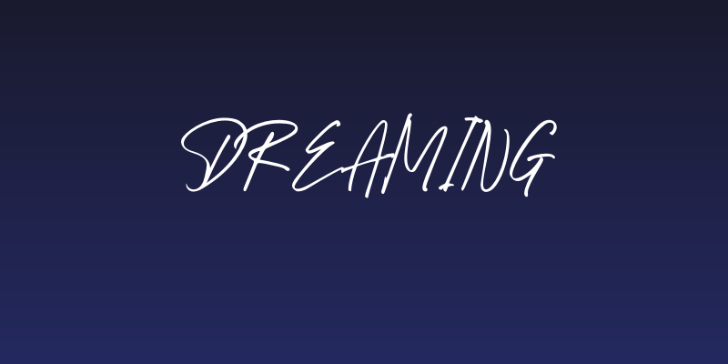 Dreaming Social Header