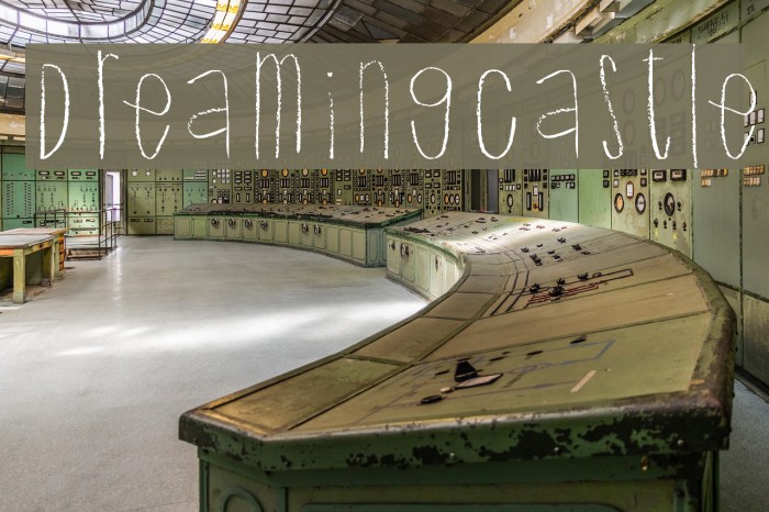 DreamingCastle Font examples