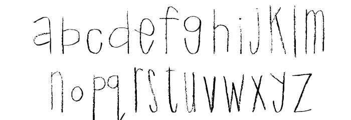 DreamingCastle Font LOWERCASE