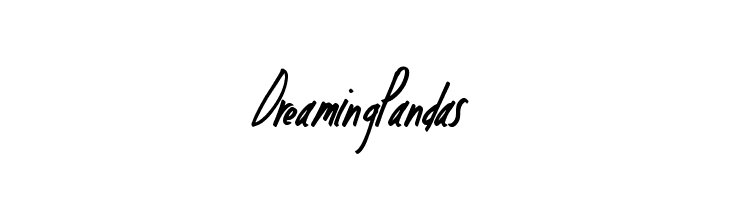 DreamingPandas Font