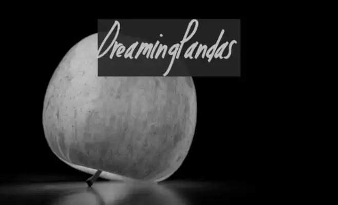DreamingPandas Font examples