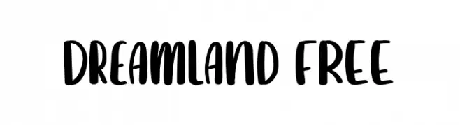 Dreamland FREE  Frei Schriftart Herunterladen