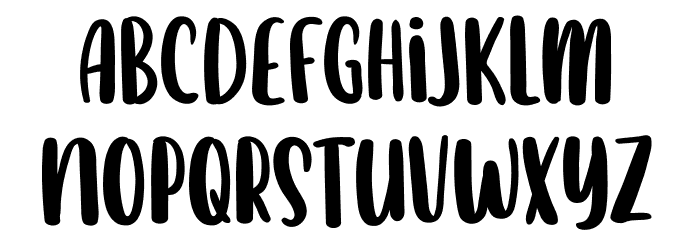 Dreamland FREE Font LOWERCASE