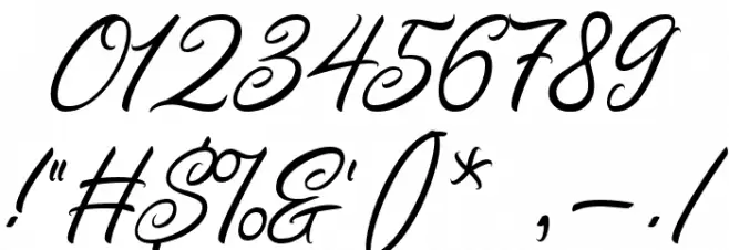 Dreamland Font OTHER CHARS