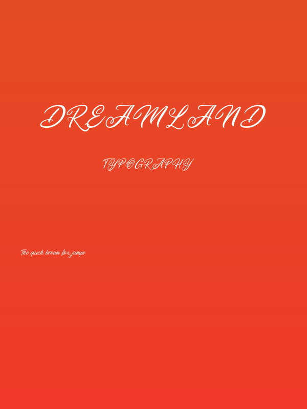 Dreamland Poster