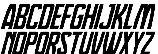 Dreamlands Italic फ़ॉन्ट अपरकेस