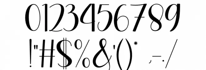 Dreamloves Font OTHER CHARS